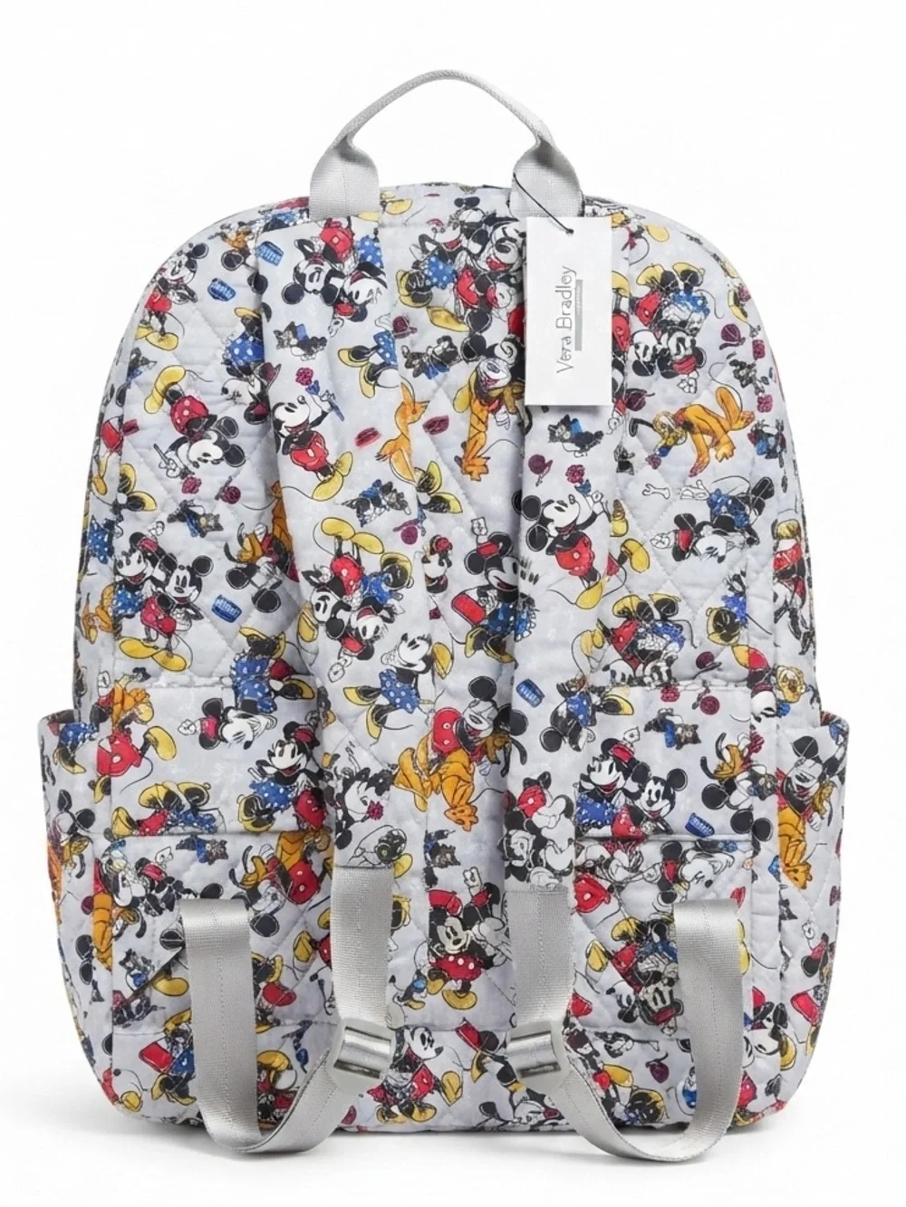 Vera Bradley Disney Essential Large Backpack MICKEY MOUSE FAMILY FUN